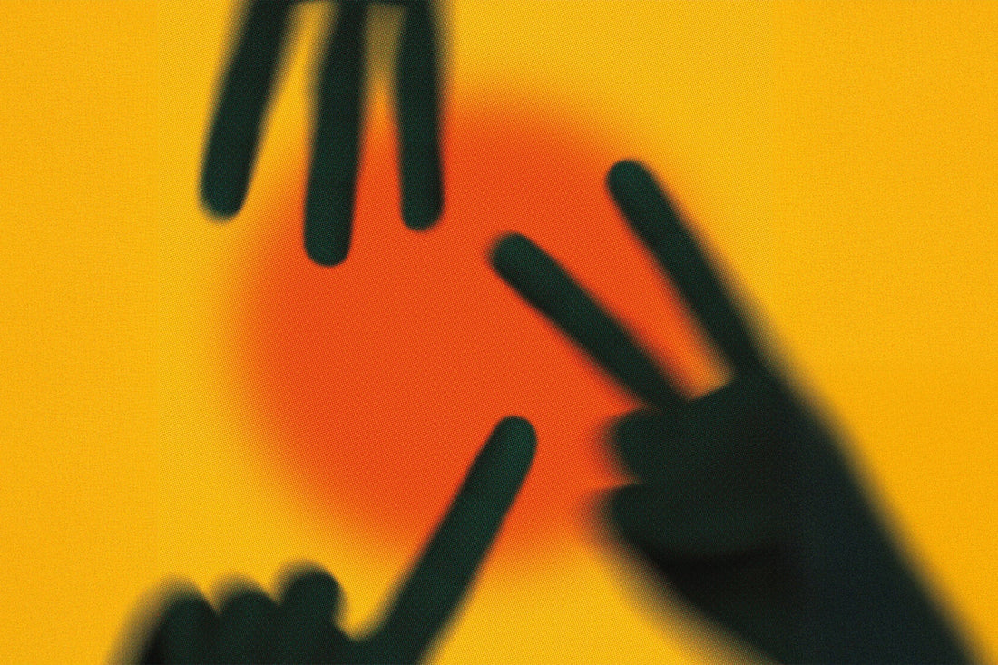 Fixed alt text: Lana Banana Skincare – Easy as 1, 2, 3; silhouette of a hand on a yellow background.